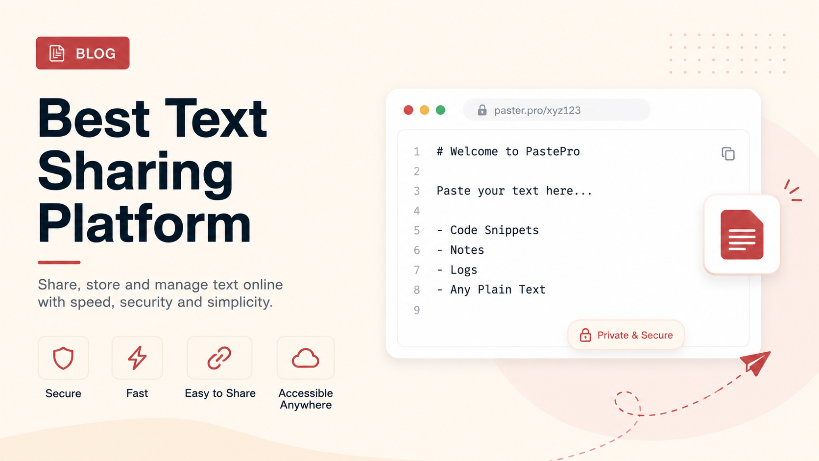 Best Text Sharing Platform