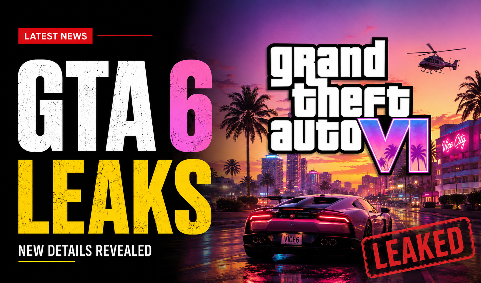GTA 6 Leaks Confirm Rockstar